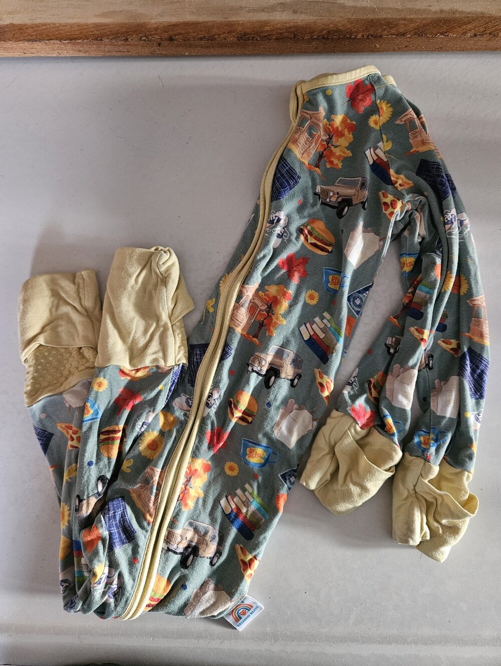 Bamboo Bliss Gilmore Girls Print Convertible Zippys
